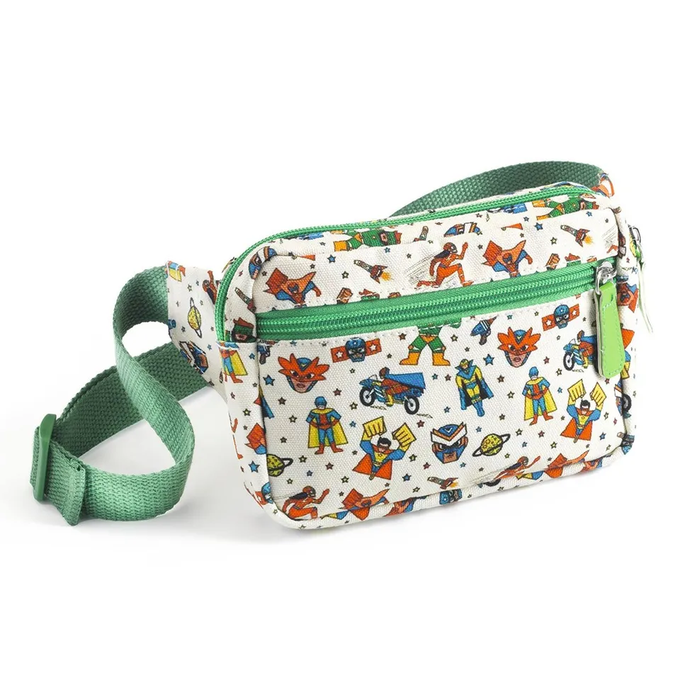 Djeco Heroes marsupio bambini uccelli 18x12,5 cm