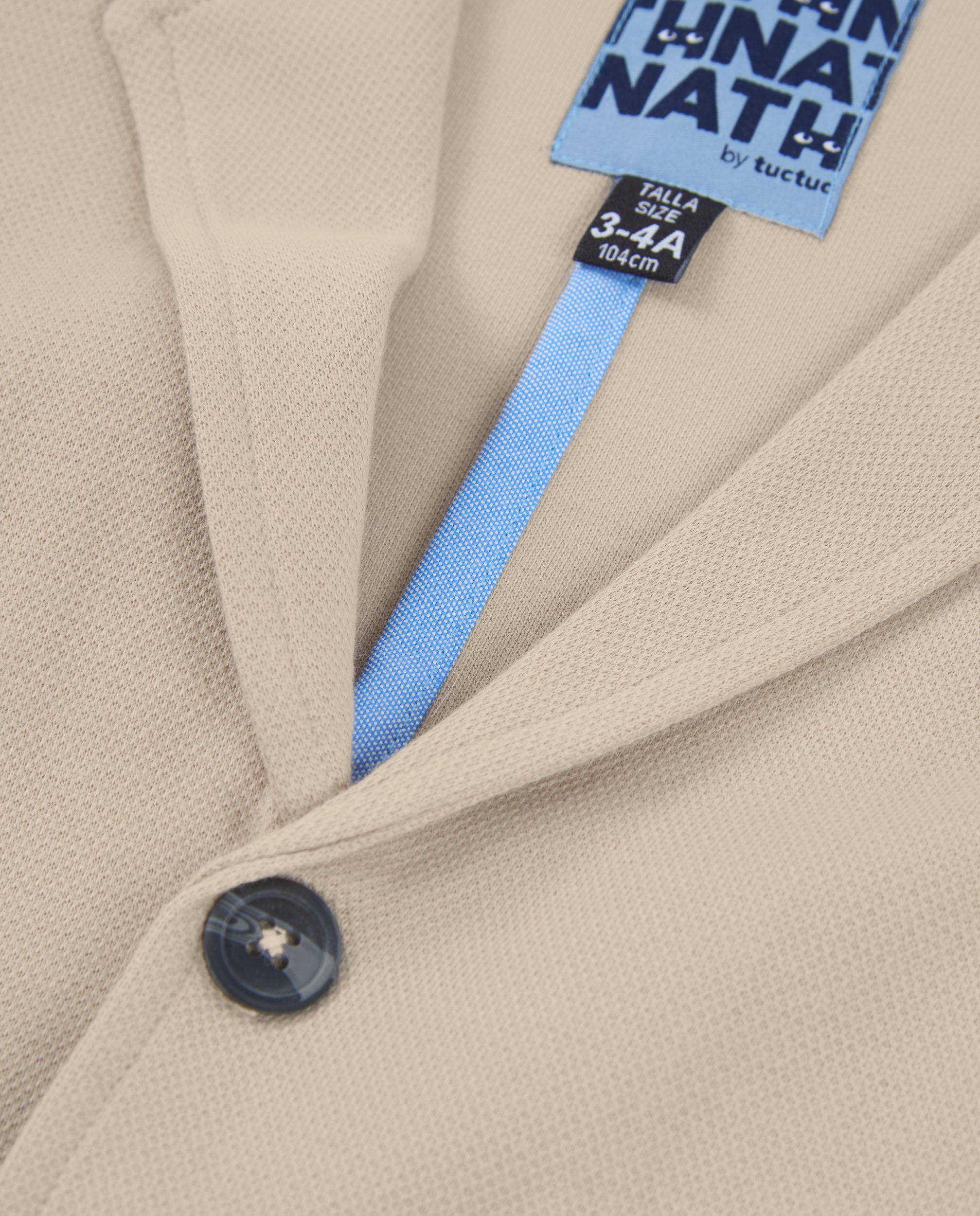 Tuc Tuc blazer bimbo maglina beige con revers