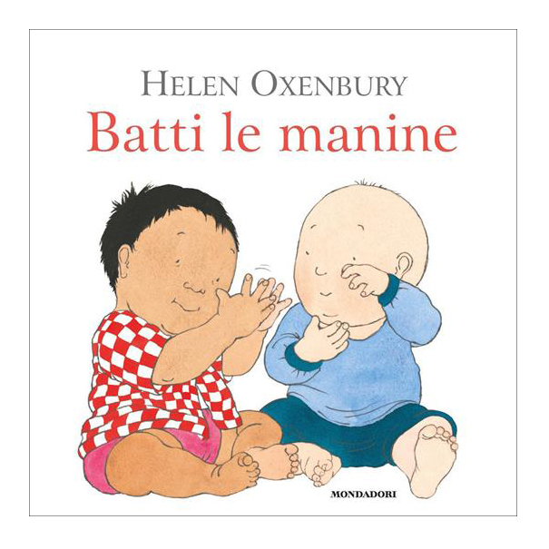 Mondadori Batti le manine libro cartonato 10 pagine da 0 anni