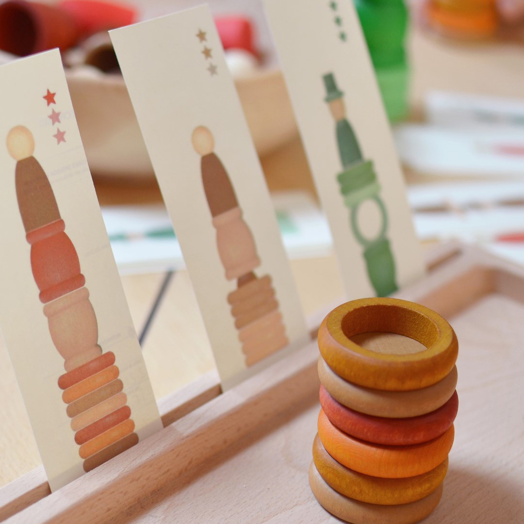 Grapat Nins Autunno gioco legno 27 pezzi
