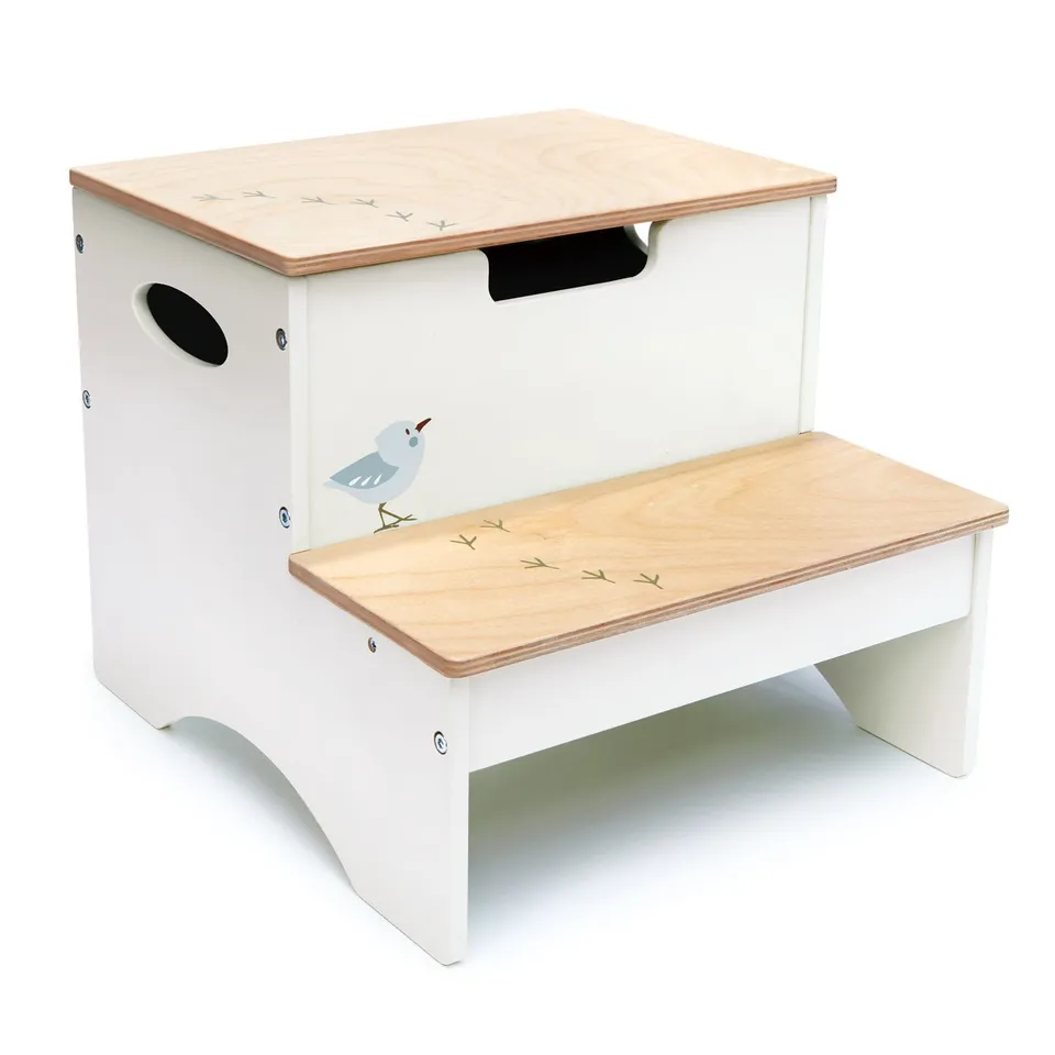 Tender Leaf Forest scalino contenitore legno 33x29 cm