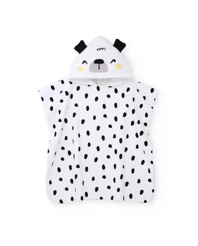 Tuc Tuc Poncho Asciugamano Neonato Bianco orecchie