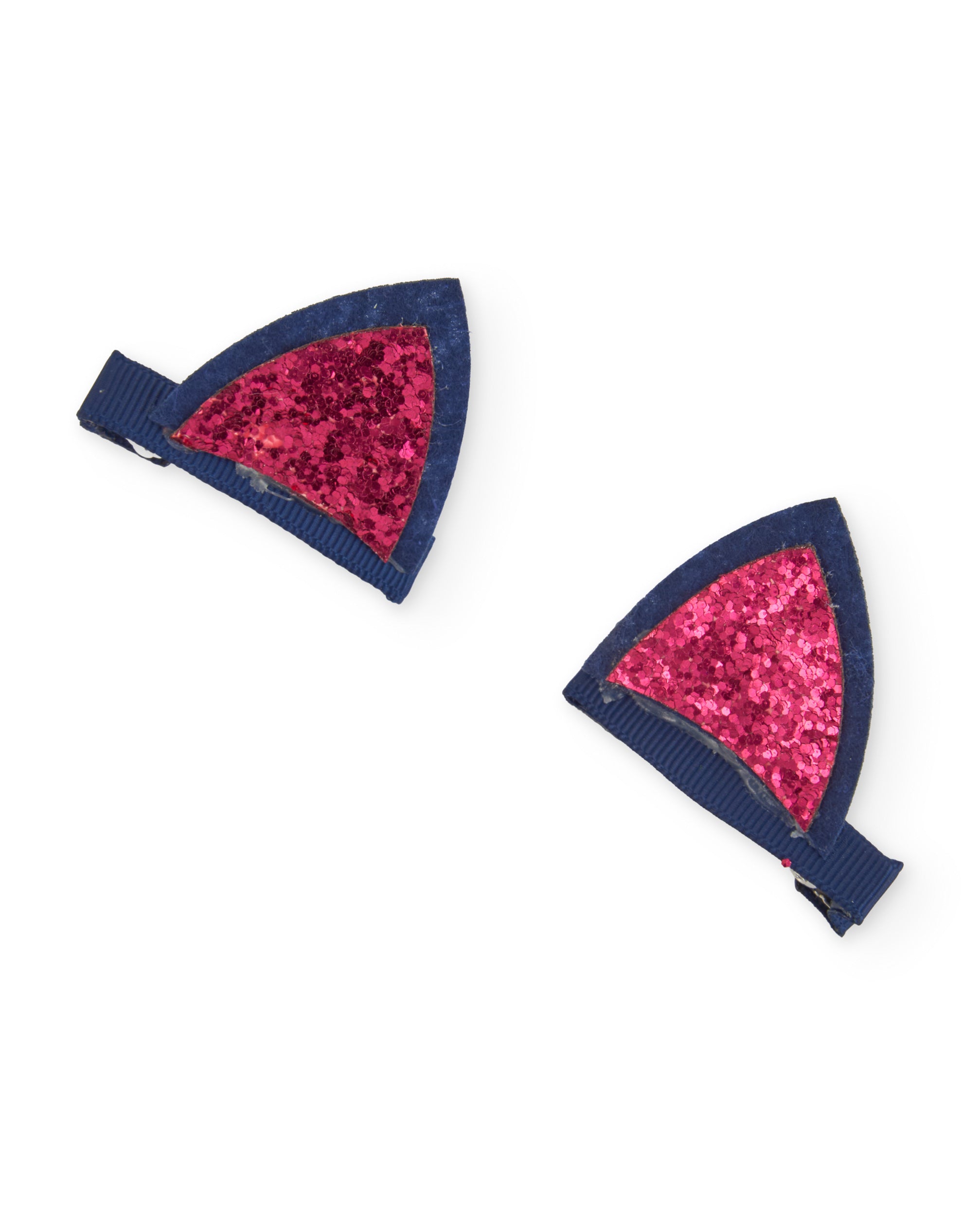 Tuc Tuc mollette bambina fucsia orecchie gatto glitter