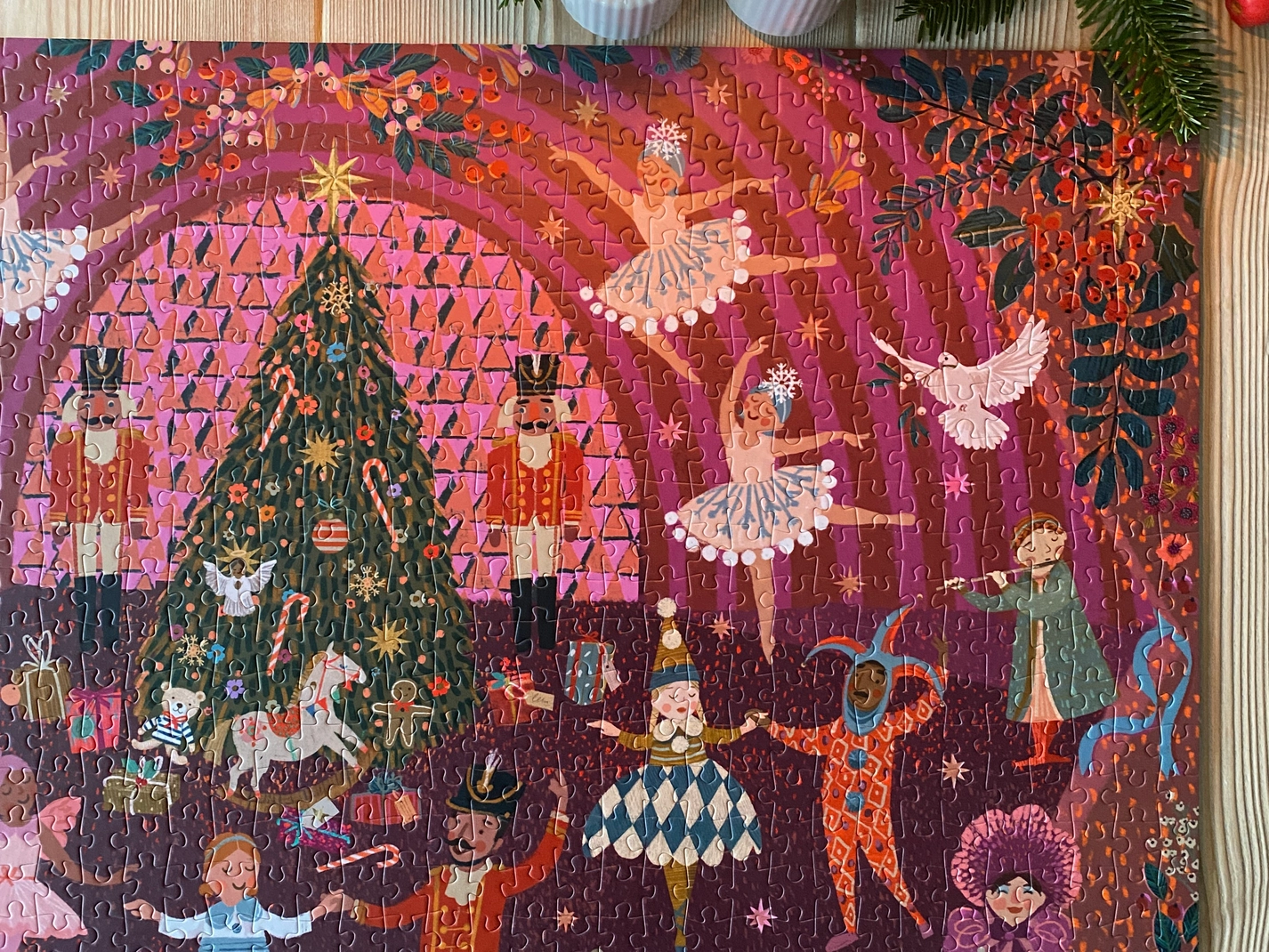 Penny Puzzle Christmas Ballet puzzle 1000 pezzi 48x68 Natale