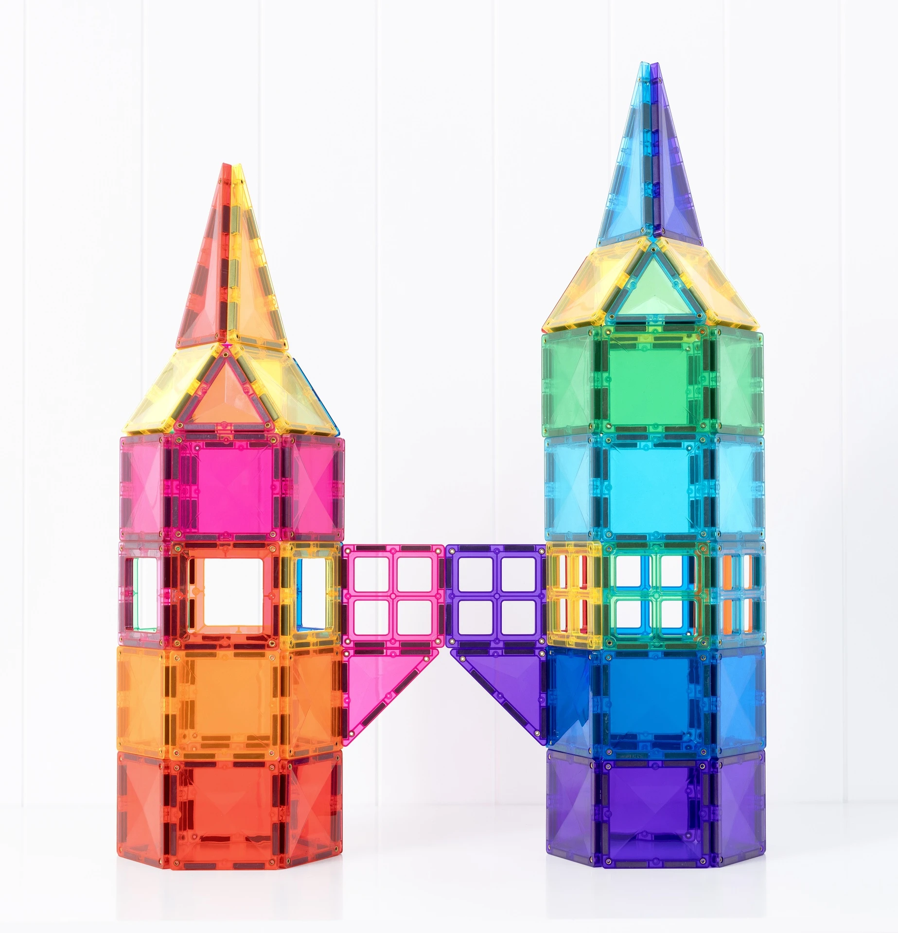 Connetix Bright Mega Pack Costruzioni Magnetiche 202 Pezzi