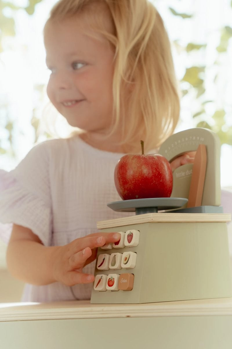 Little Dutch Bilancia in Legno Giocattolo Cucina 3 Anni