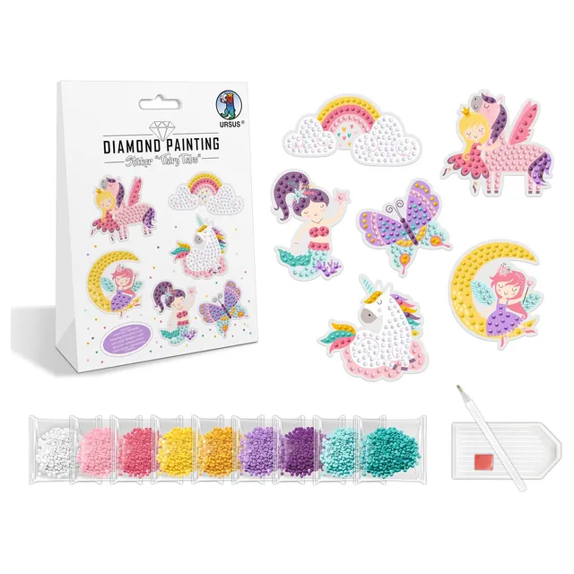 Ursus Fairy Tales kit sticker gemme fai da te