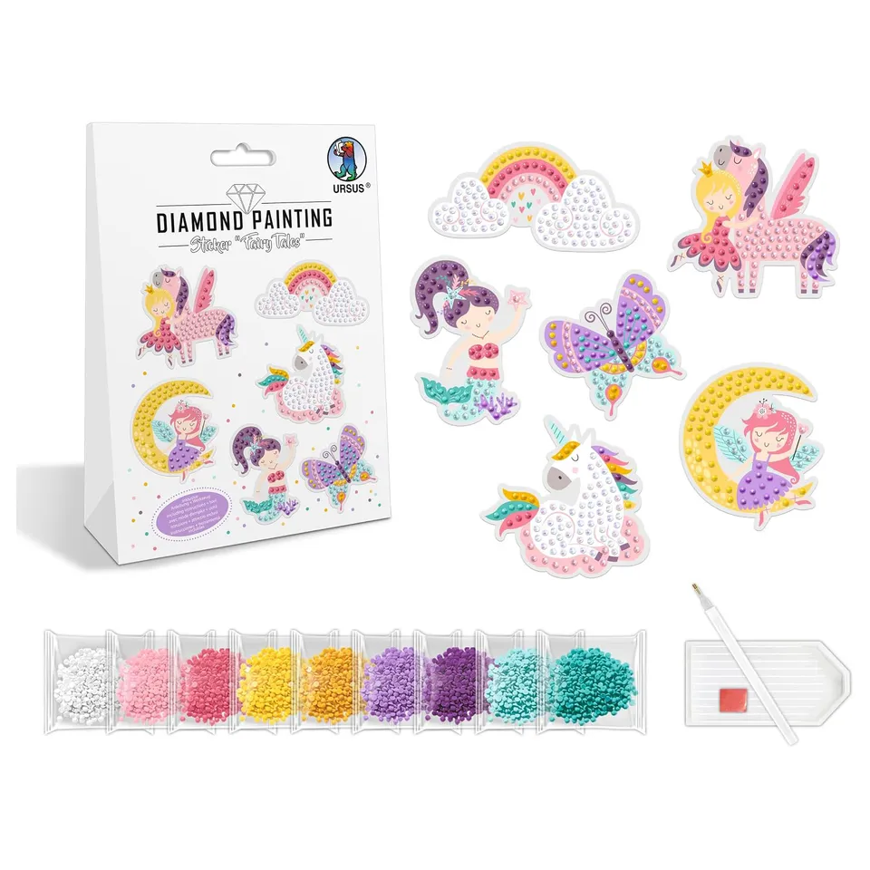 Ursus Fairy Tales kit sticker gemme fai da te