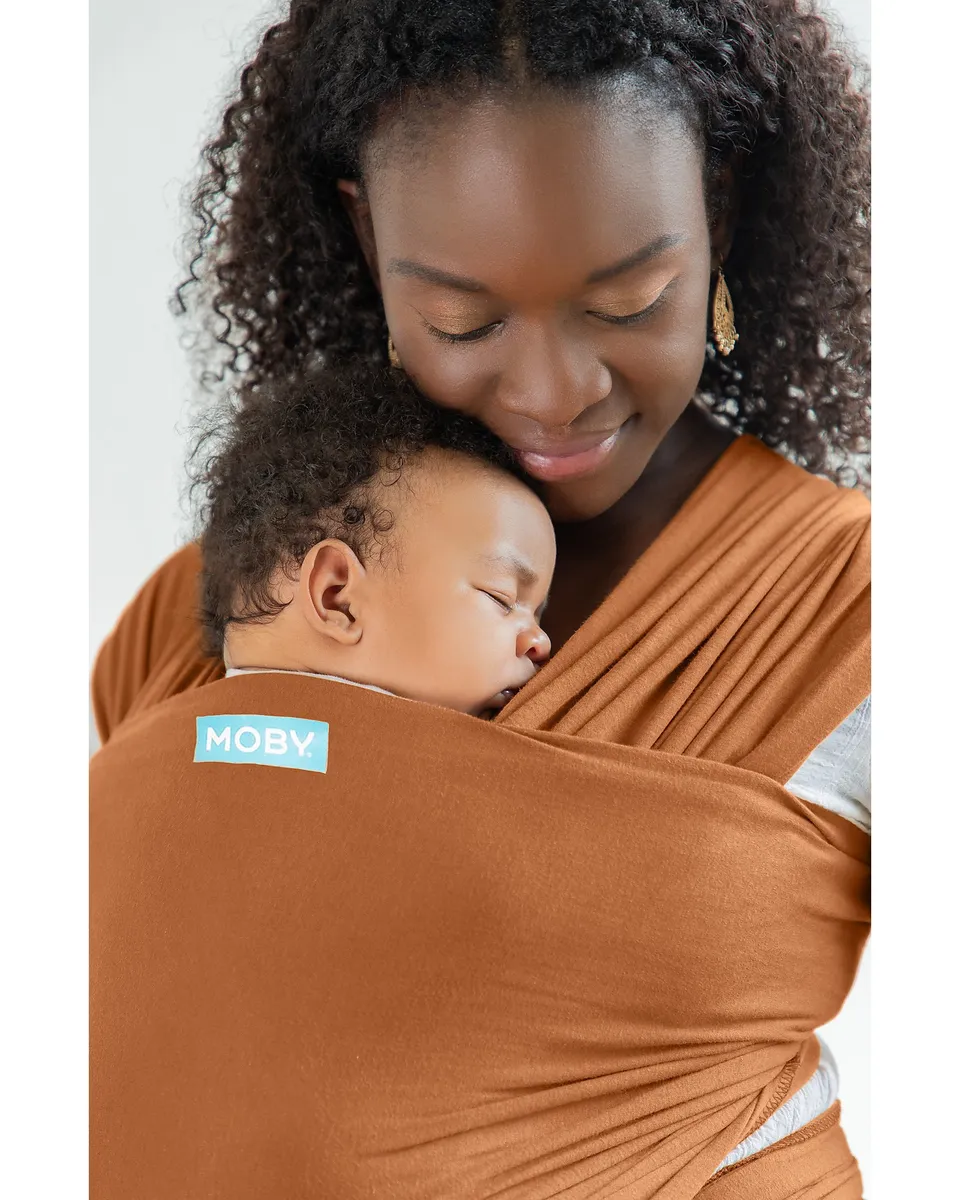 Moby Wrap Wrap Evolution fascia porta bebè Terracotta
