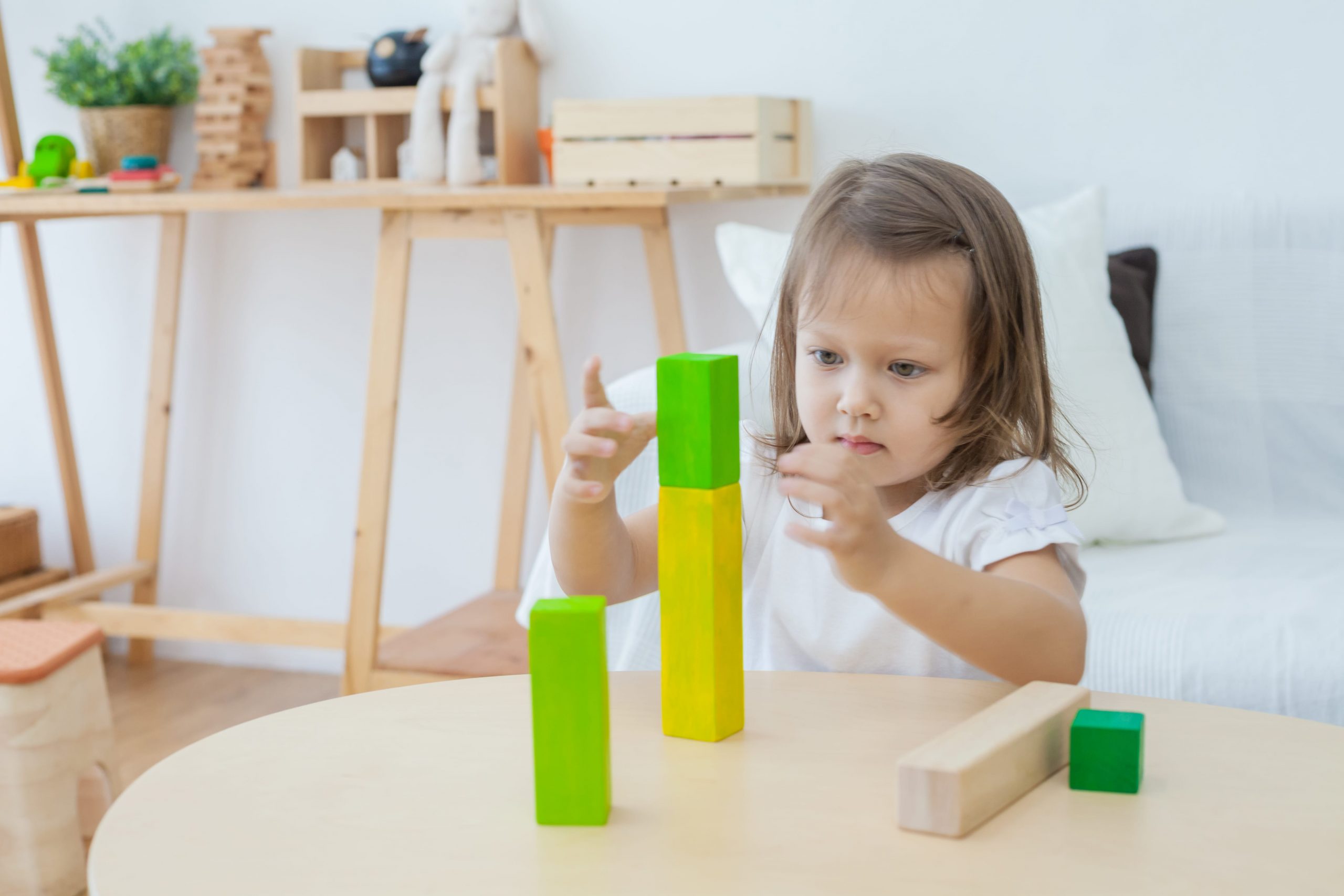 Plan Toys Ordering Blocks gioco matematico in legno
