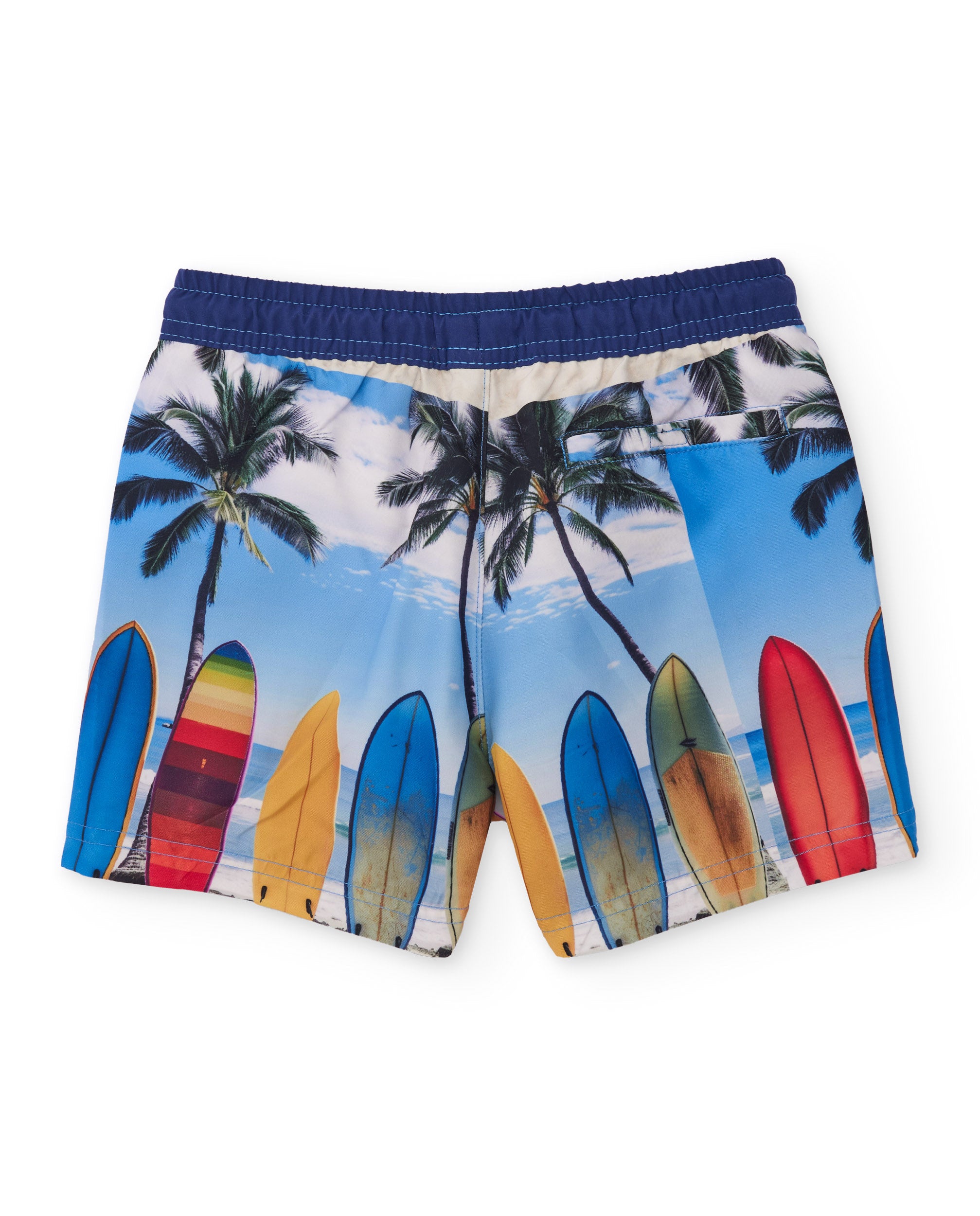 Tuc Tuc boxer mare bambino blu stampa surf