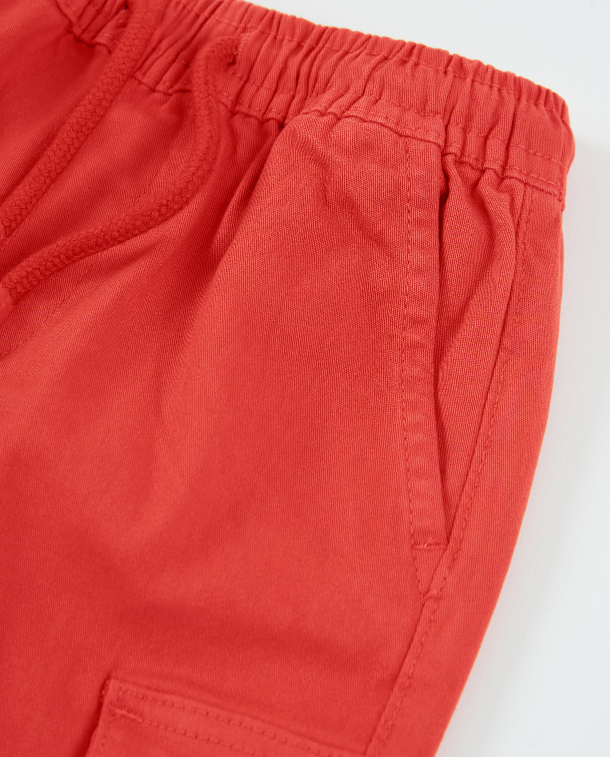 Tuc Tuc pantaloni cargo bambino rossi con tasconi