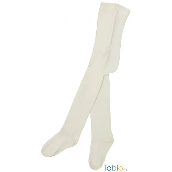 Popolini calzamaglia ecrù cotone organico bimba