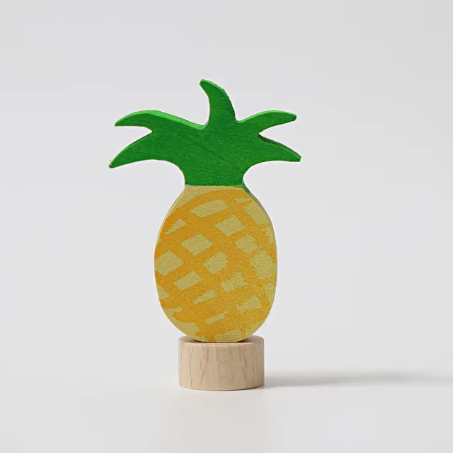 Grimm's Ananas figura in legno decorativa 6 cm
