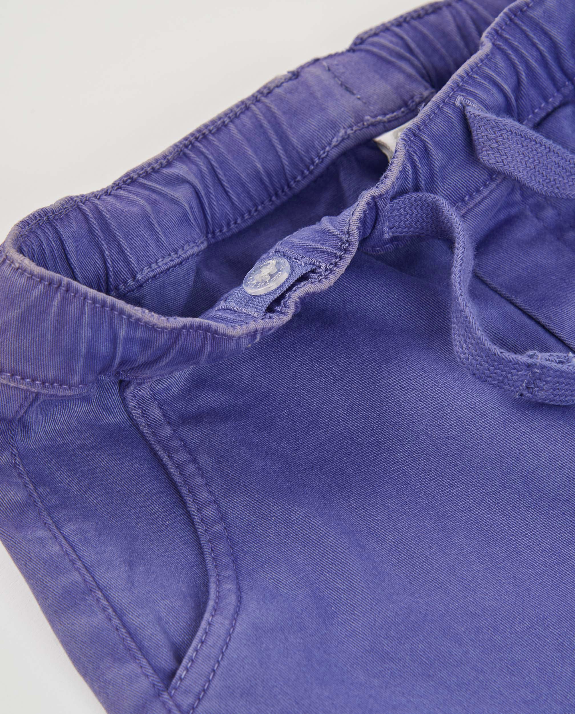 Tuc Tuc pantaloni cargo bambino lilla vita elastica