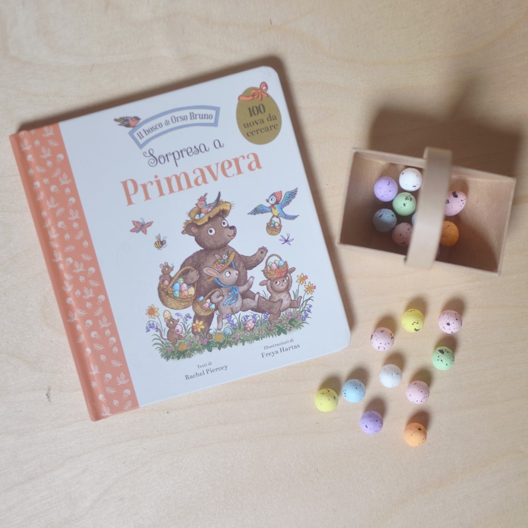 Sorpresa a primavera libro + set gioco con cestino e uova