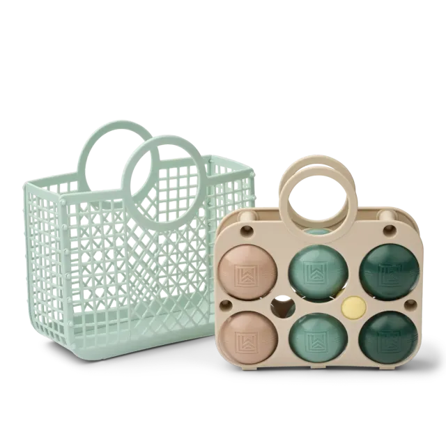 Liewood Emmett set gioco bocce sandy mix esterno
