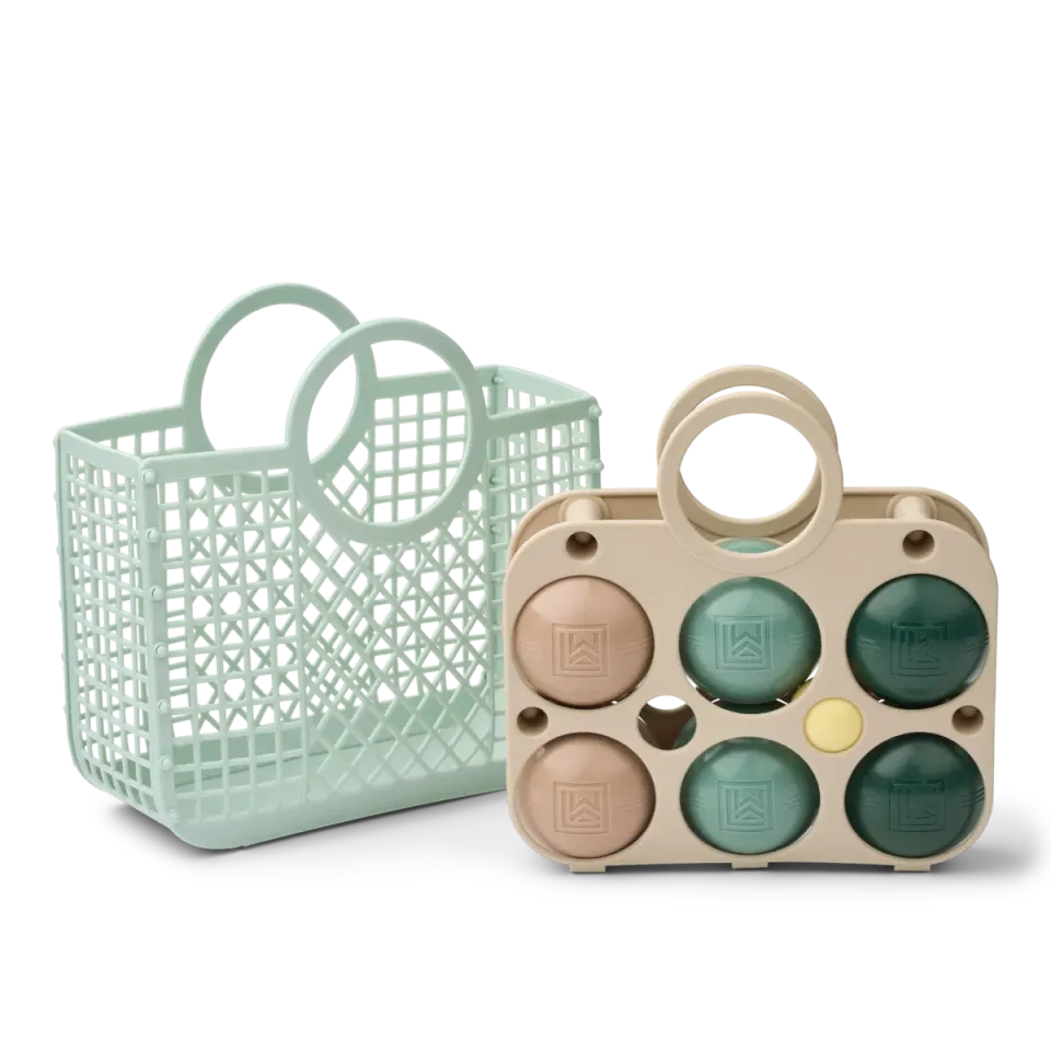 Liewood Emmett set gioco bocce sandy mix esterno