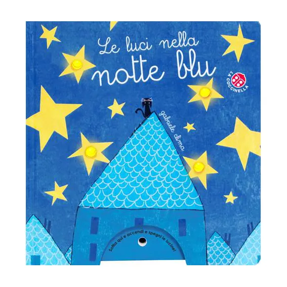 La Coccinella Le luci nella notte libro gioco con luci