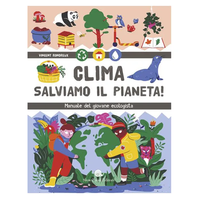 Salviamo il Pianeta Manuale giovane ecologista libro brossura