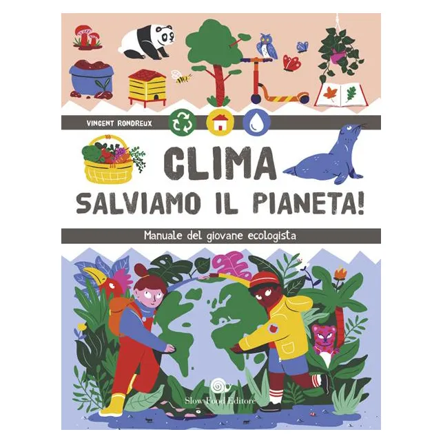 Salviamo il Pianeta Manuale giovane ecologista libro brossura
