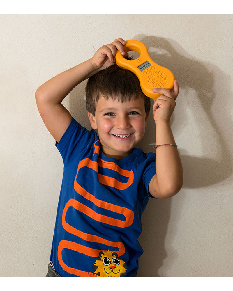 Ocarina 4GB lettore MP3 bambini giallo registratore