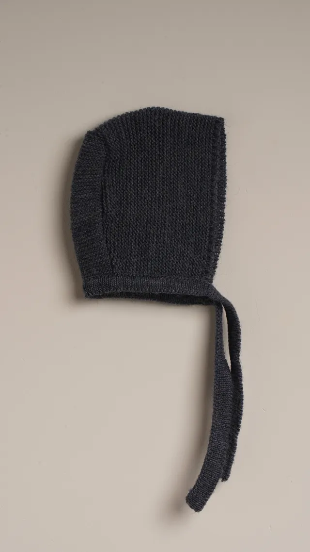 Mebi cuffia punto neonato blu marino