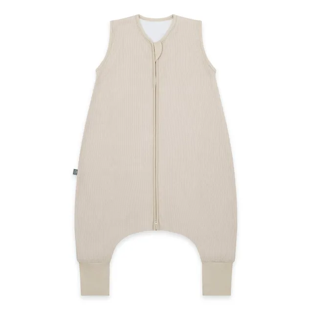 emma & noah sacco nanna piedi cotone bio beige 90 cm