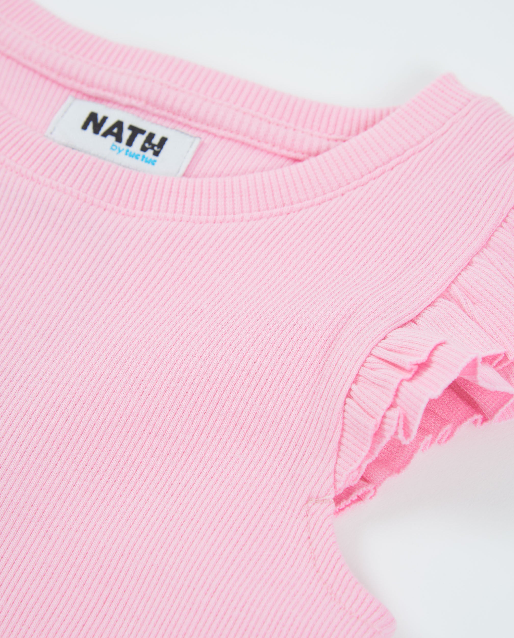 Tuc Tuc maglia bimba volant rosa manica corta