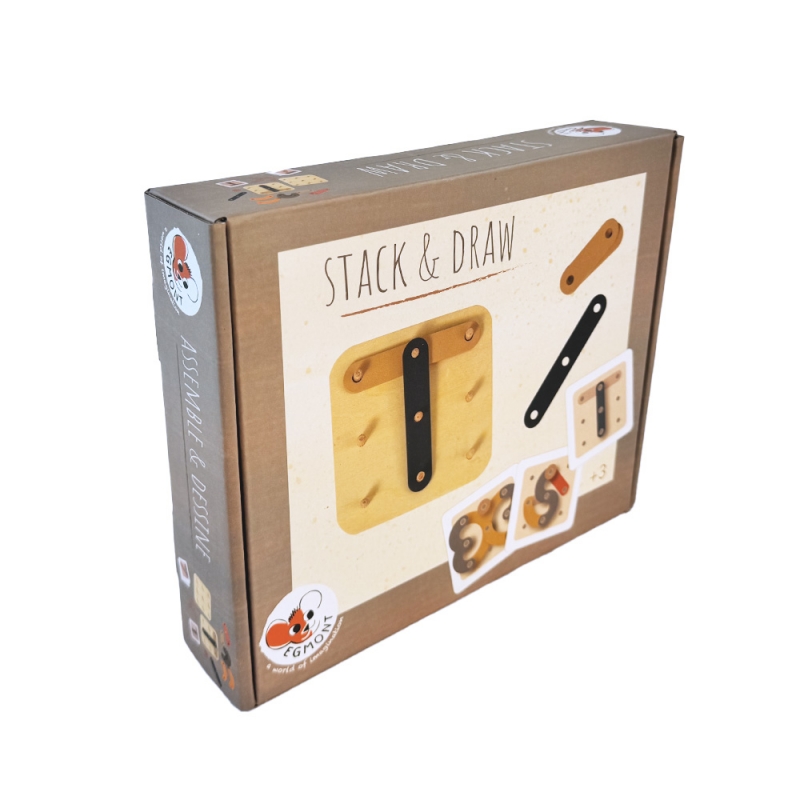 Egmont Toys Componi e scrivi tavoletta legno 2 giocatori