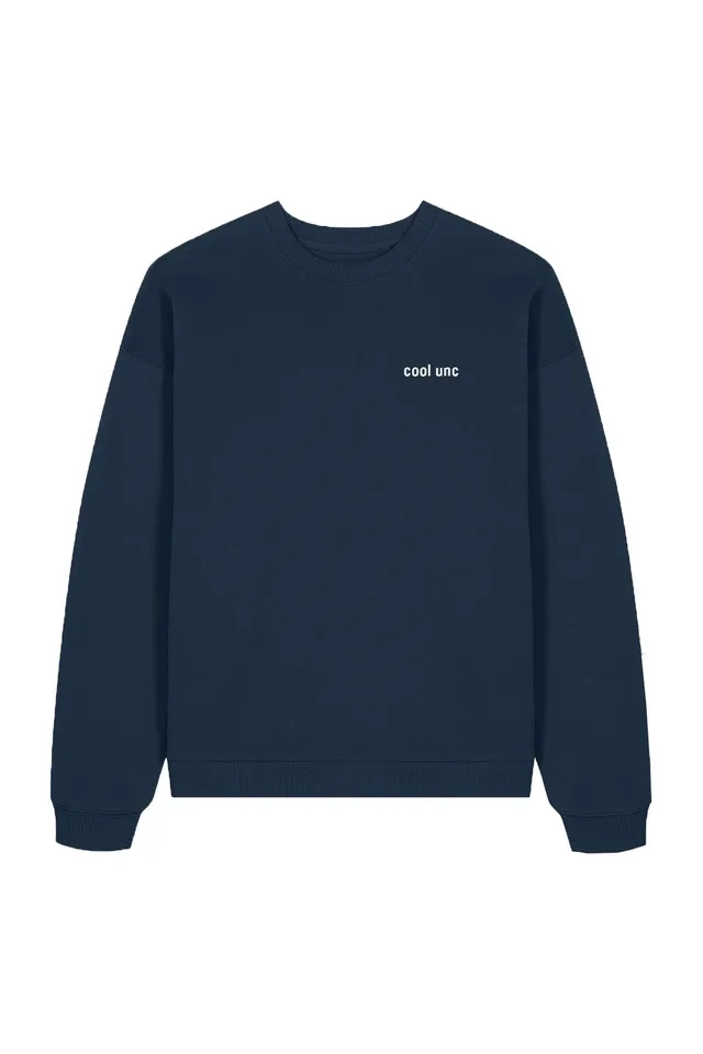 Ella and Rapha Cool Unc felpa uomo blu notte cotone