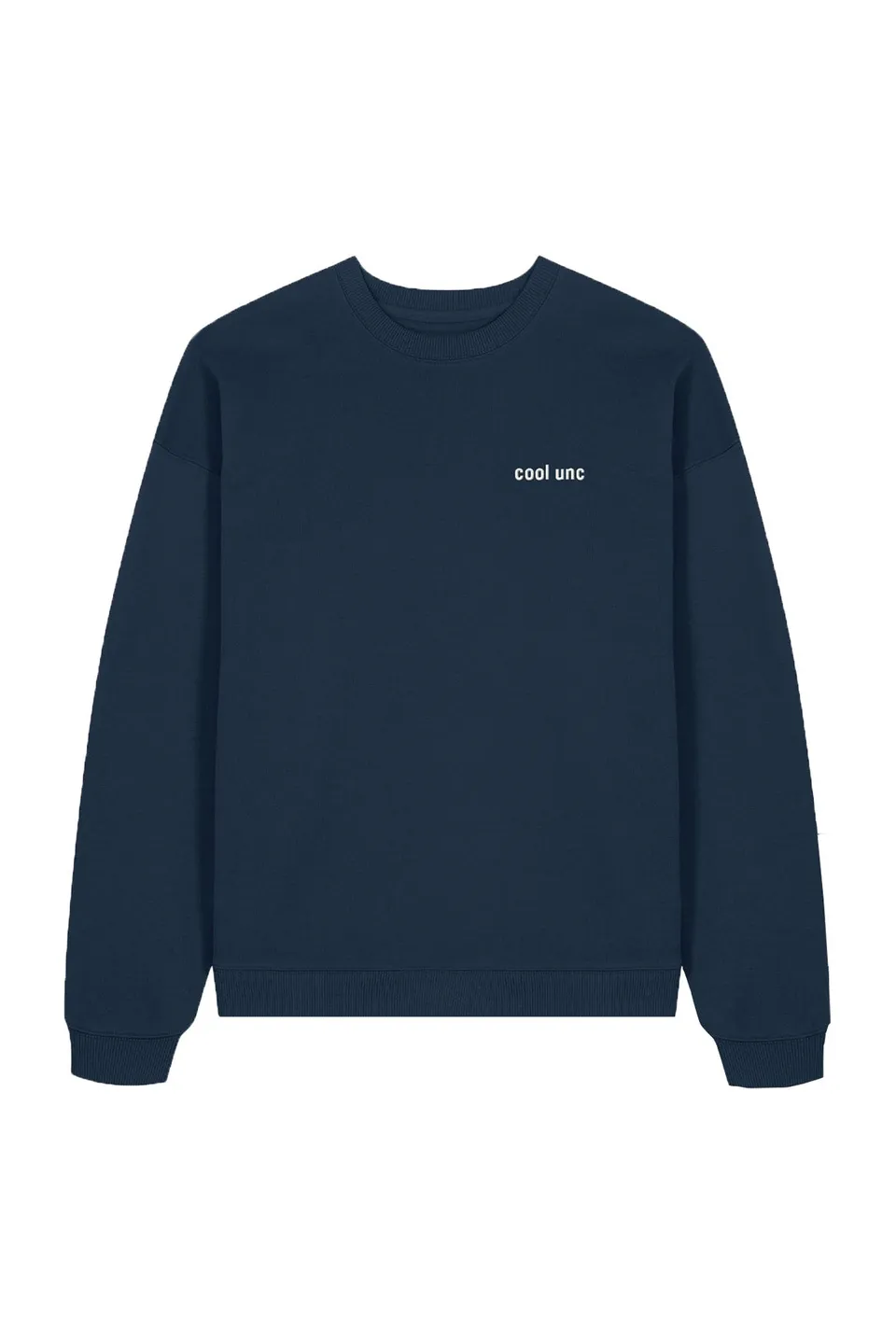 Ella and Rapha Cool Unc felpa uomo blu notte cotone