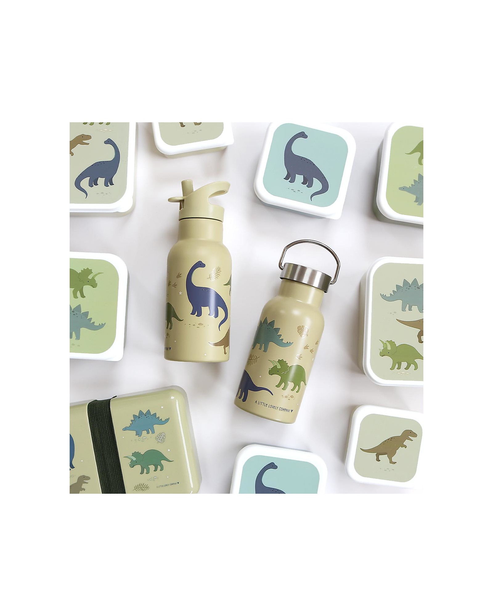 A Little Lovely Company Dino Borraccia Termica 350 ml