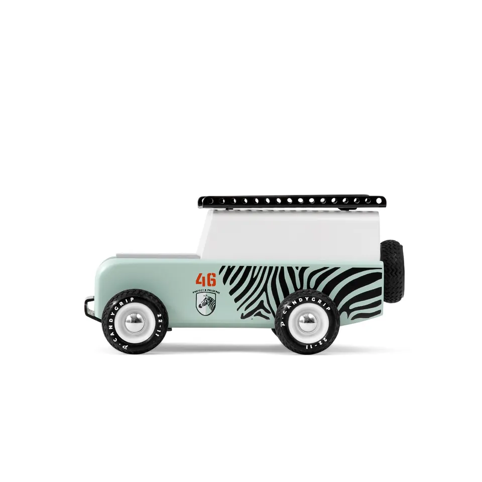 Candylab Candycar Americana Drifter macchinina legno zebra