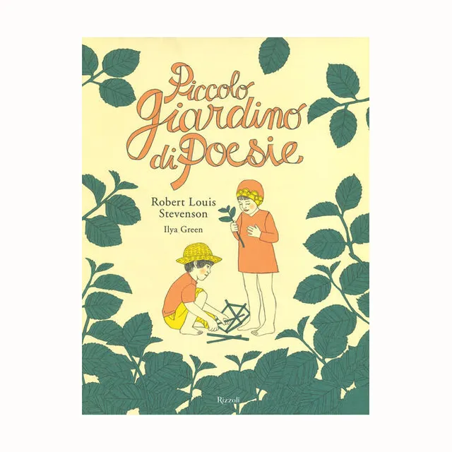 Rizzoli Piccolo Giardino di Poesie libro rilegato 3-6 anni
