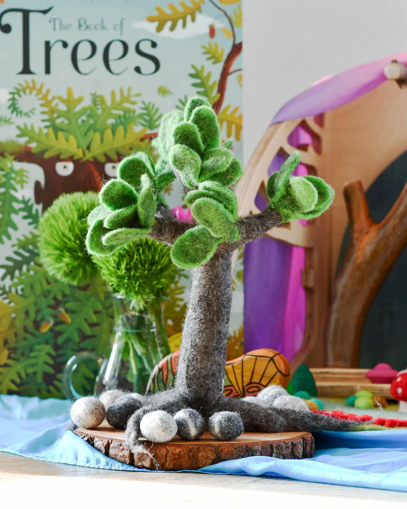 Tara Treasures Seasonal Tree albero feltro estate 25 cm