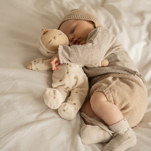 OlliElla Dozy Dinkums Lullaby Leo Bambola Carillon 31 cm