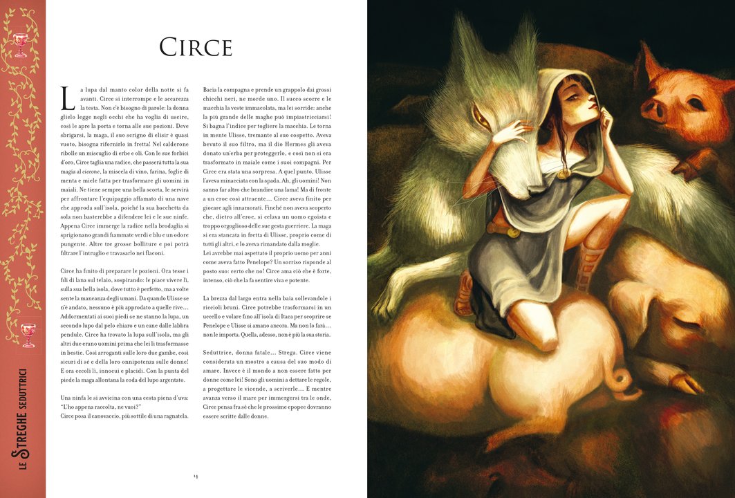 Benjamin Lacombe Le streghe Enciclopedia Meraviglioso libro dai 6 anni