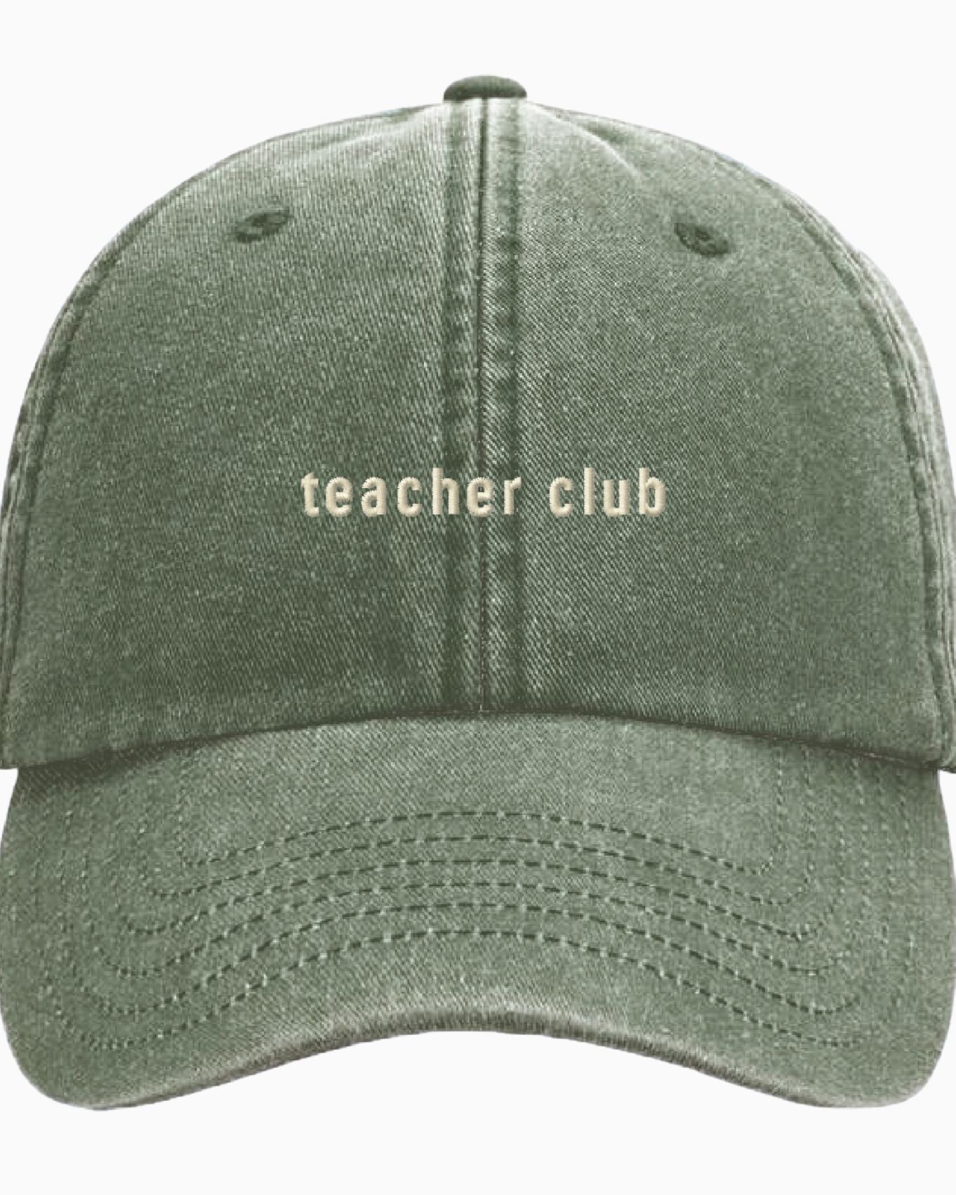 Ella and Rapha Teacher Club cappellino verde vintage