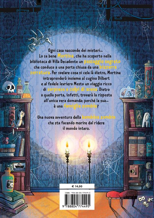 Mortina e la stanza nascosta libro bambini 72 pagine