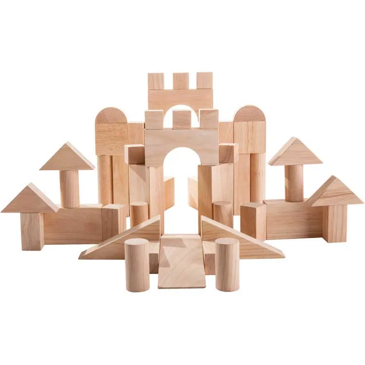 PlanToys Mega Costruzioni legno naturale 50 pezzi