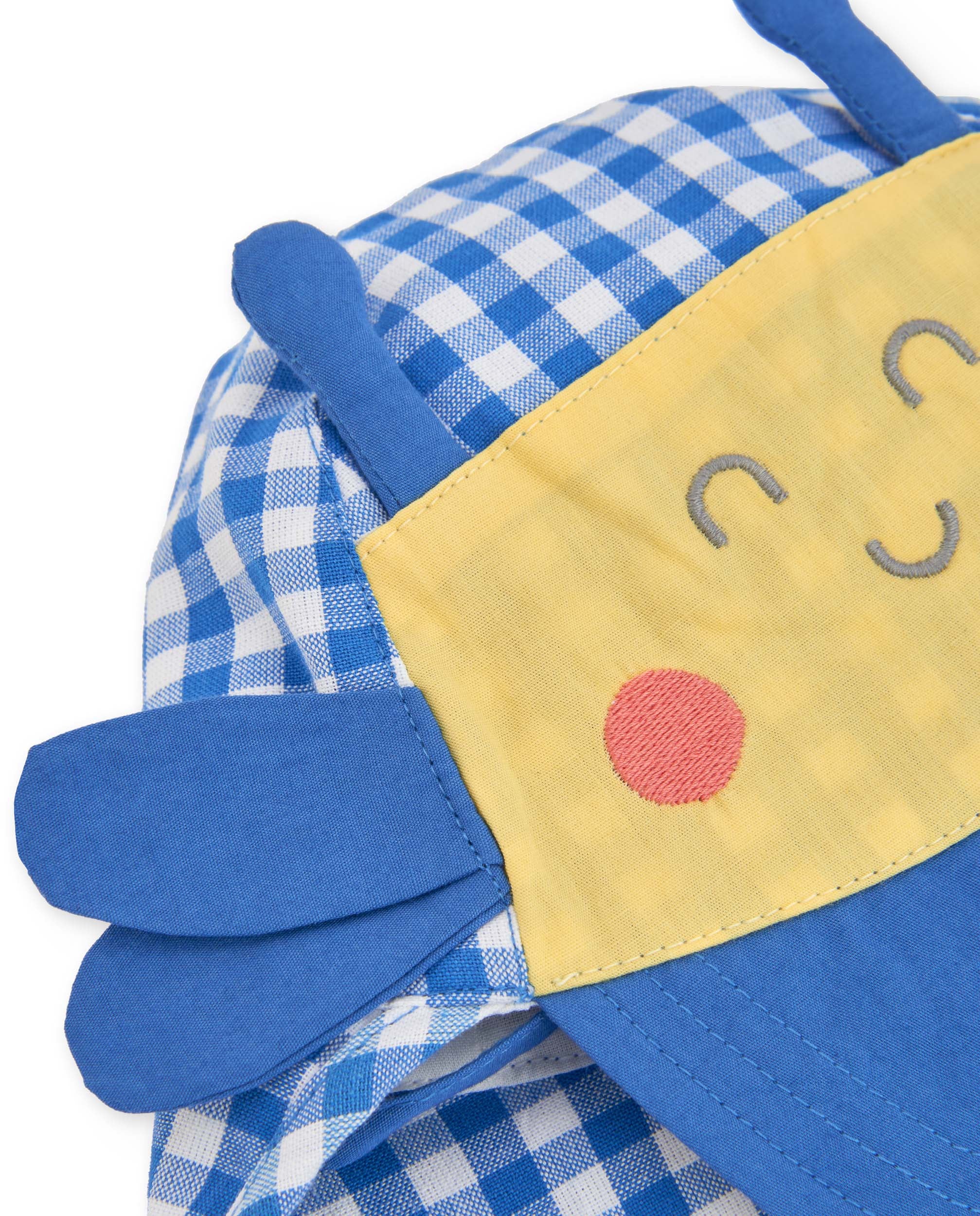 Tuc Tuc Cappello Bimbo Blu Sole con Lacci