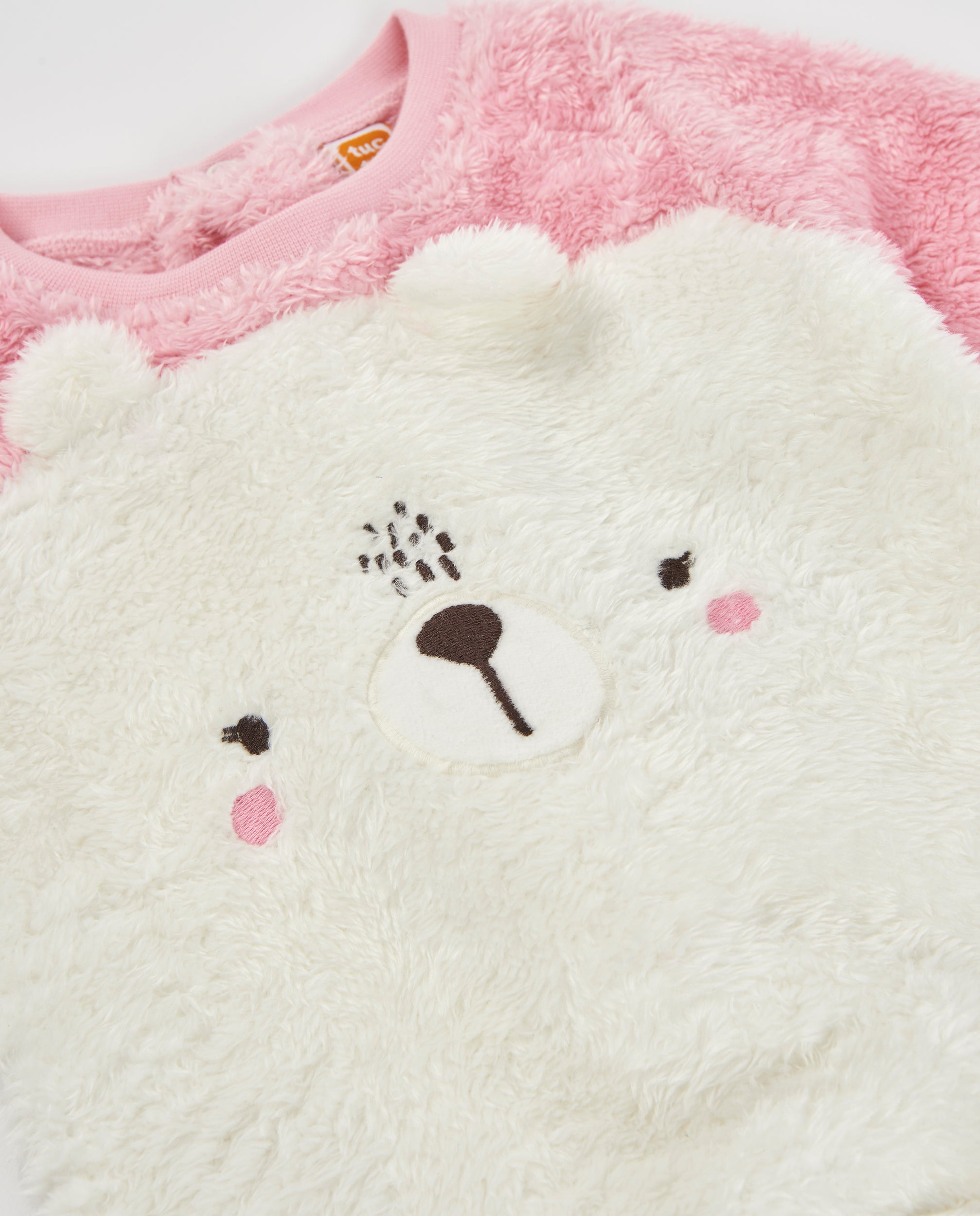 Tuc Tuc Sweet Teddy Bear tutina bianco orso pile