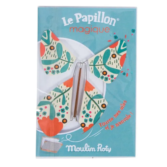 Moulin Roty Petites Merveilles farfalla magica azzurra
