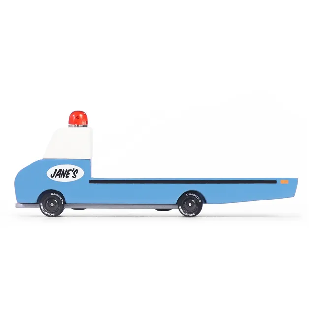 Candylab Candycar Jane's Tow Truck macchinina legno