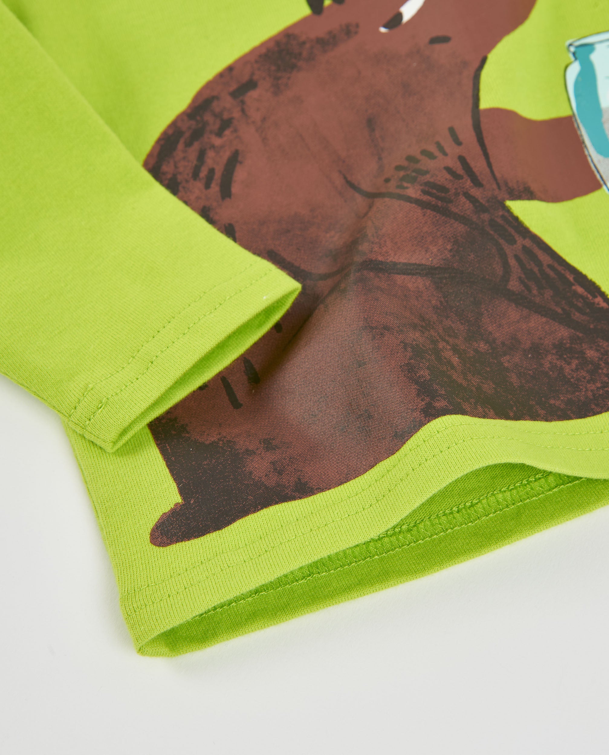 Tuc Tuc Mystic Forest maglia manica lunga verde orso