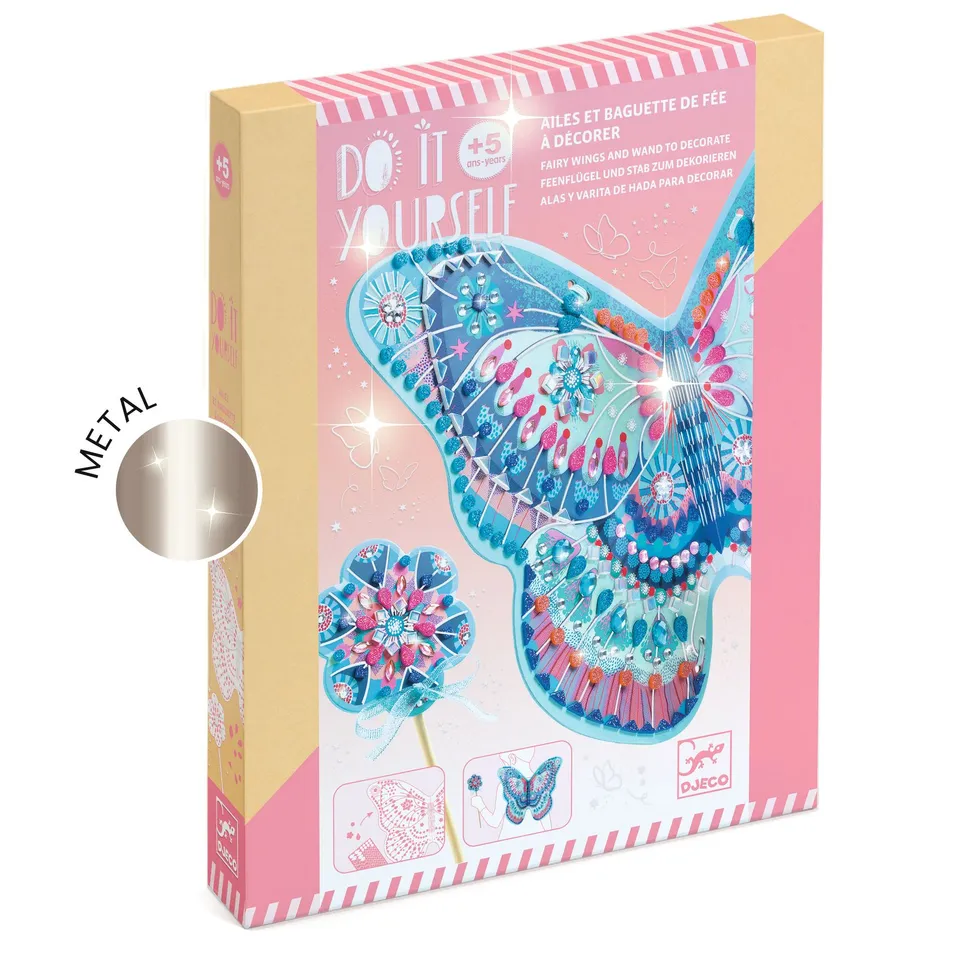 Djeco Wings Magic Like a Fairy kit ali fata