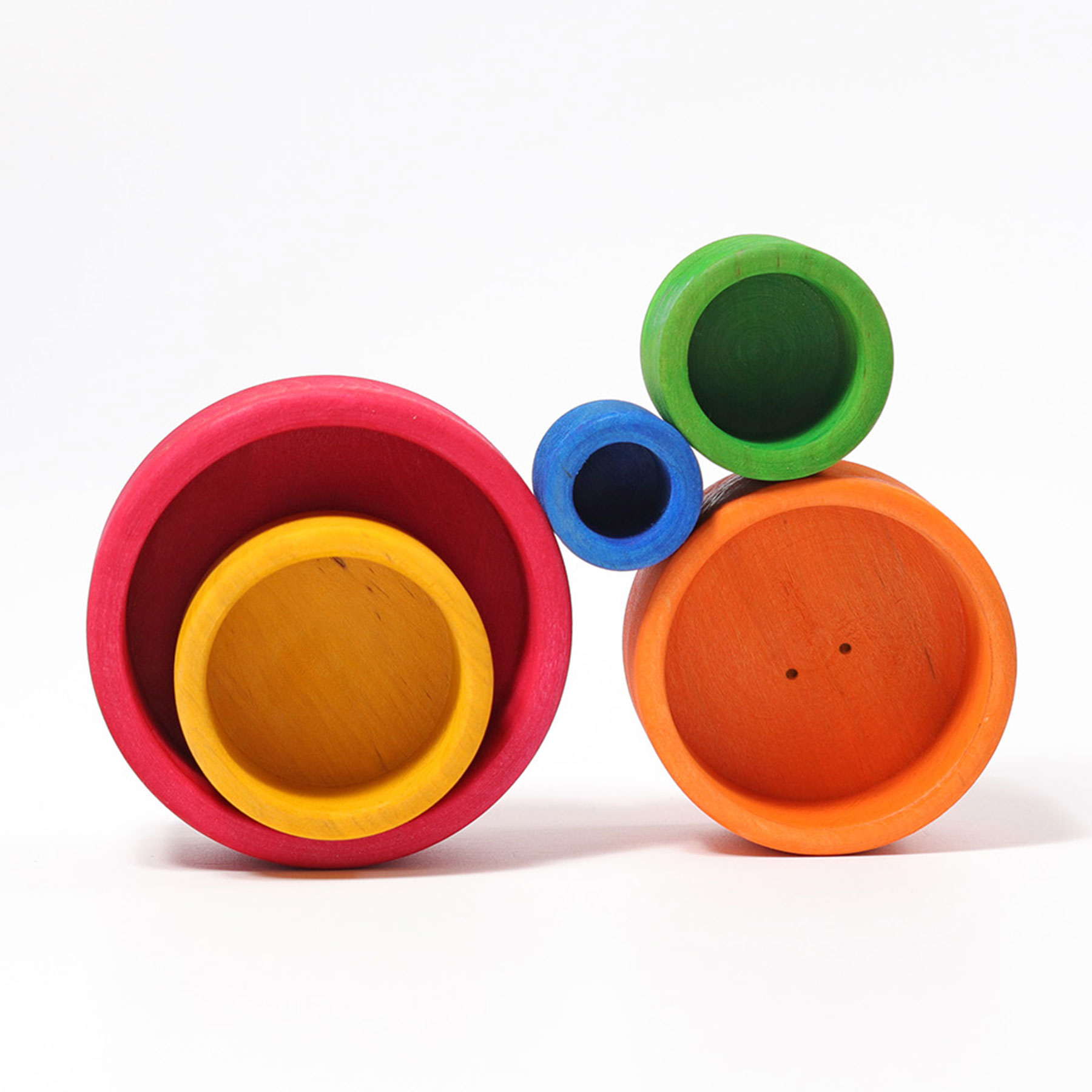 Grimm's Ciotole Arcobaleno set impilabile 5 pezzi