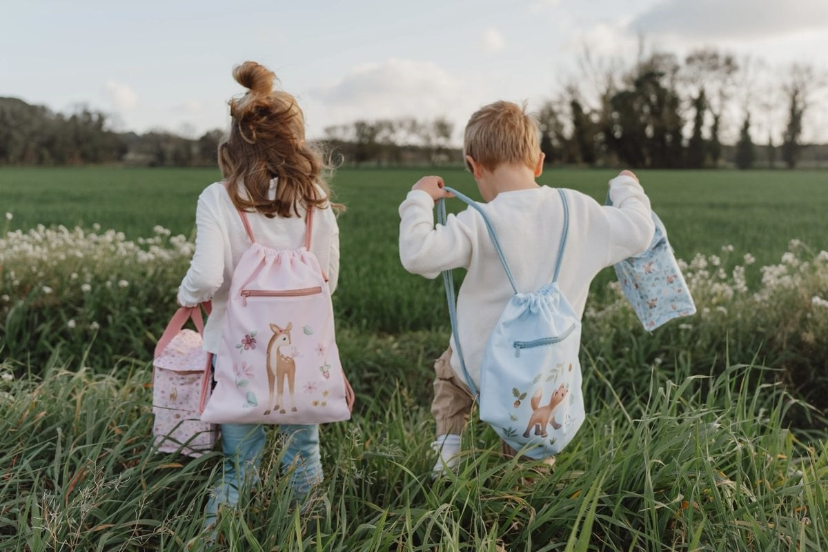 Little Dutch Forest Friends sacca sport impermeabile