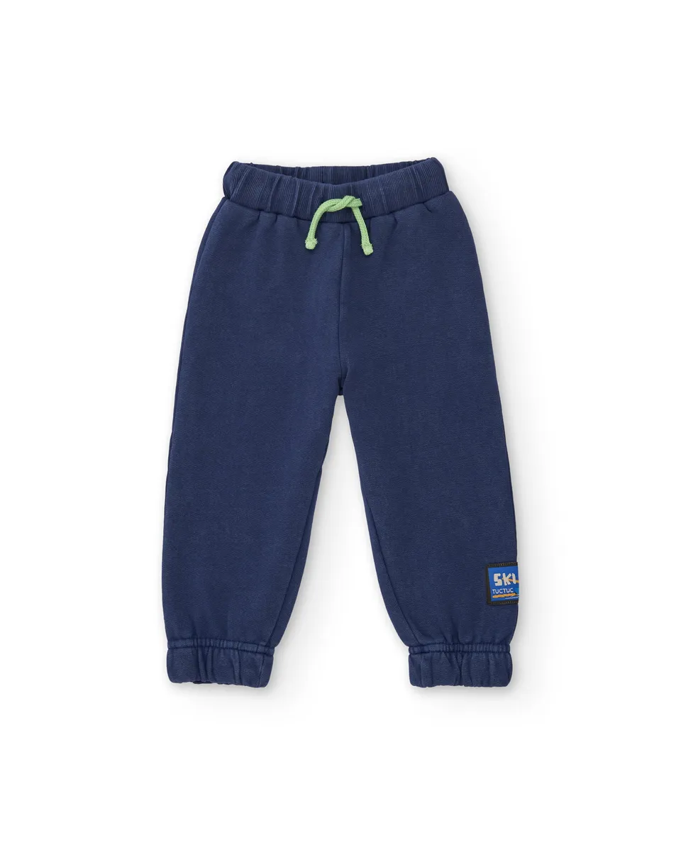 Tuc Tuc Polar Friends pantaloni tuta bimbo blu felpa